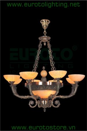 Đèn chùm đồng Euroto CD-188/8