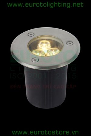 Đèn âm sàn trên bờ Euroto AS-05 3W