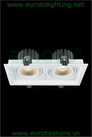 Đèn downlight Euroto LA-194 COB 12Wx2