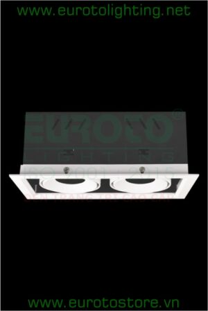 Đèn downlight Euroto LA-269 COB 18Wx2