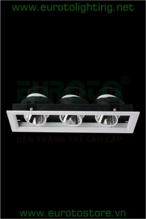 Đèn downlight Euroto LA-273 COB 18Wx3