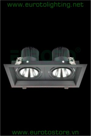 Đèn downlight Euroto LA-458 COB 12Wx2