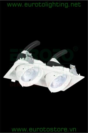 Đèn downlight Euroto LA-512 COB 12Wx2