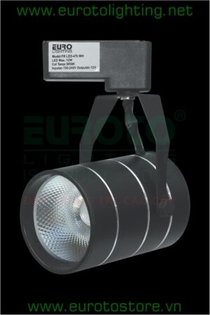 Đèn pha tiêu điểm Euroto FR-070 12W đế ray