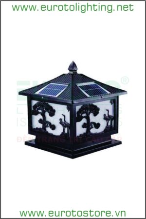 Đèn trụ cổng năng lượng mặt trời - NLMT SOLAR-22 Euroto