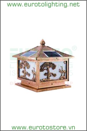Đèn trụ cổng NLMT SOLAR-24 Euroto