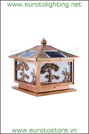 Đèn trụ cổng NLMT SOLAR-26 Euroto