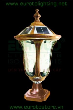 Đèn trụ cổng NLMT SOLAR-304 Euroto