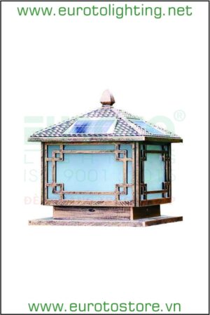 Đèn trụ cổng NLMT SOLAR-33 Euroto