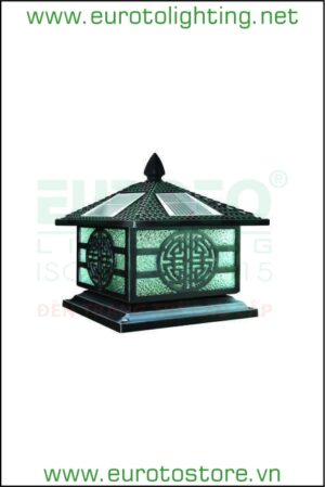 Đèn trụ cổng NLMT SOLAR-406A Euroto