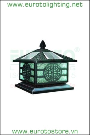 Đèn trụ cổng NLMT SOLAR-406B Euroto