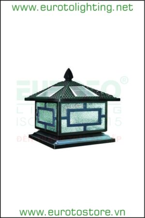 Đèn trụ cổng NLMT SOLAR-407A Euroto