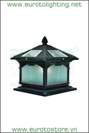 Đèn trụ cổng NLMT SOLAR-408B Euroto