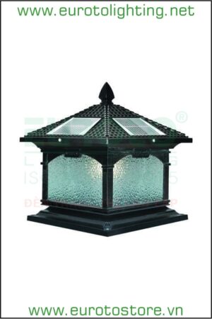 Đèn trụ cổng NLMT SOLAR-408C Euroto