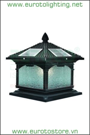 Đèn trụ cổng NLMT SOLAR-408E Euroto