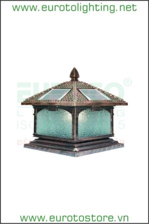 Đèn trụ cổng NLMT SOLAR-409A Euroto