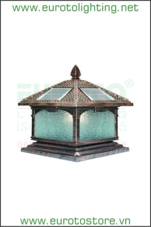 Đèn trụ cổng NLMT SOLAR-409B Euroto
