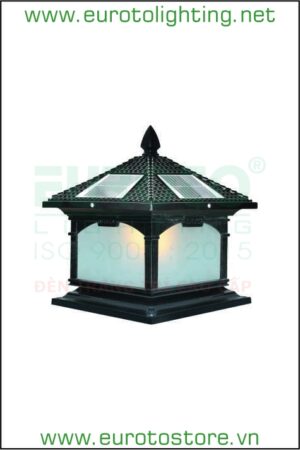 Đèn trụ cổng NLMT SOLAR-410A Euroto