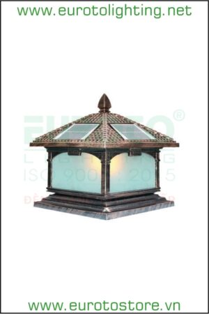Đèn trụ cổng NLMT SOLAR-411A Euroto