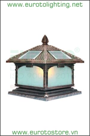Đèn trụ cổng NLMT SOLAR-411E Euroto