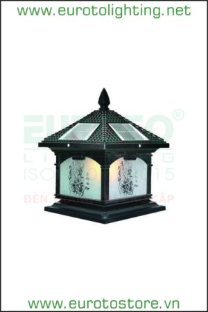 Đèn trụ cổng NLMT SOLAR-412A Euroto