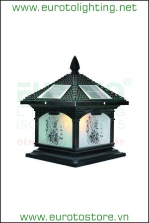 Đèn trụ cổng NLMT SOLAR-412C Euroto