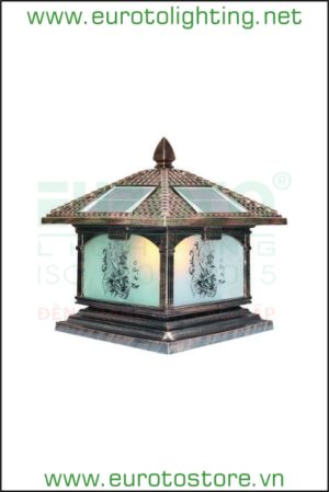 Đèn trụ cổng NLMT SOLAR-413B Euroto
