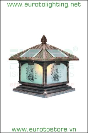 Đèn trụ cổng NLMT SOLAR-413C Euroto