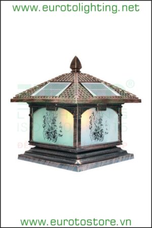 Đèn trụ cổng NLMT SOLAR-413E Euroto