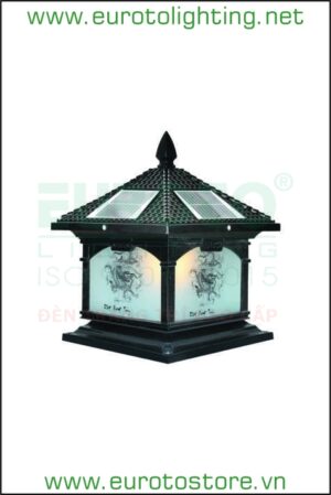 Đèn trụ cổng NLMT SOLAR-414B Euroto