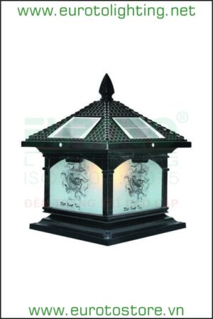 Đèn trụ cổng NLMT SOLAR-414E Euroto