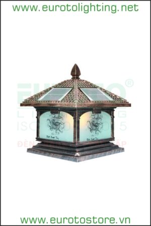 Đèn trụ cổng NLMT SOLAR-415A Euroto