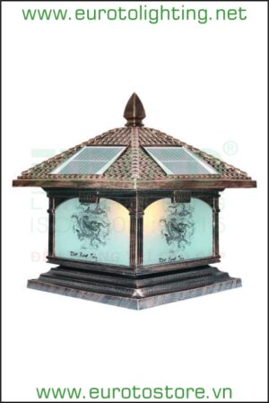 Đèn trụ cổng NLMT SOLAR-415E Euroto