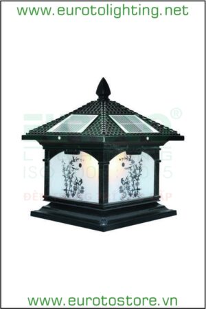 Đèn trụ cổng NLMT SOLAR-418C Euroto