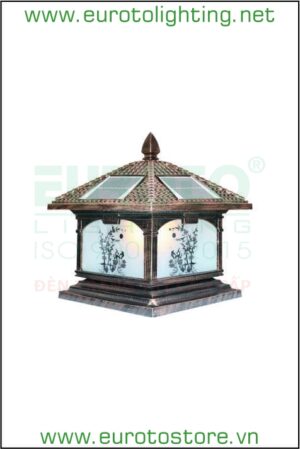 Đèn trụ cổng NLMT SOLAR-419A Euroto