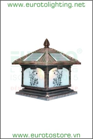 Đèn trụ cổng NLMT SOLAR-419B Euroto