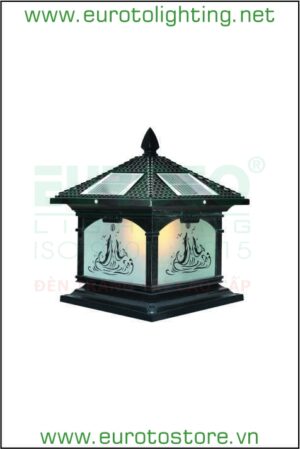 Đèn trụ cổng NLMT SOLAR-428A Euroto