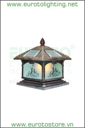 Đèn trụ cổng NLMT SOLAR-429B Euroto