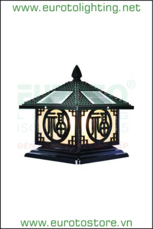 Đèn trụ cổng NLMT SOLAR-436B Euroto