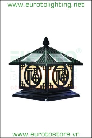 Đèn trụ cổng NLMT SOLAR-436C Euroto