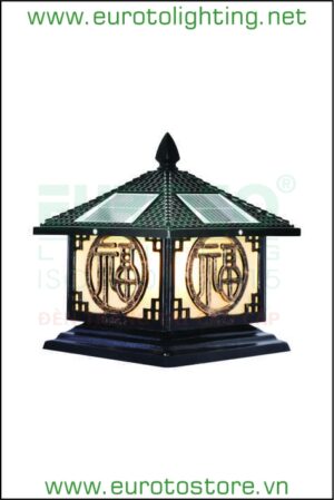 Đèn trụ cổng NLMT SOLAR-437C Euroto