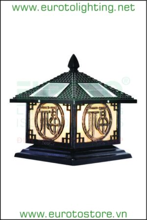 Đèn trụ cổng NLMT SOLAR-437E Euroto