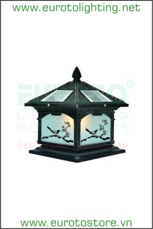 Đèn trụ cổng năng lượng mặt trời - NLMT SOLAR-452A Euroto
