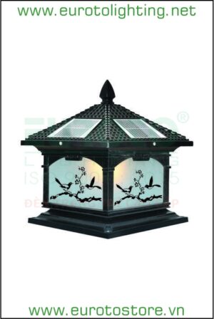 Đèn trụ cổng NLMT SOLAR-452C Euroto