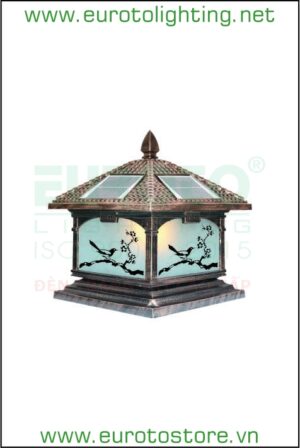 Đèn trụ cổng NLMT SOLAR-453A Euroto