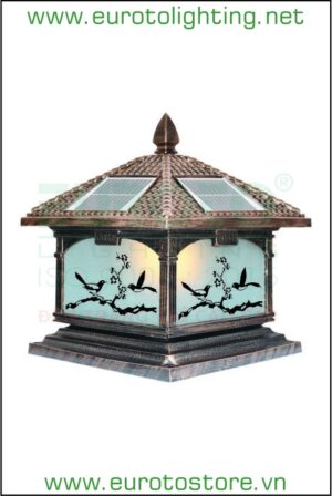 Đèn trụ cổng NLMT SOLAR-453E Euroto