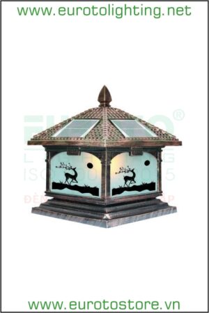 Đèn trụ cổng NLMT SOLAR-455B Euroto
