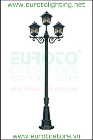 Đèn trụ sân vườn TRỤ-051 Euroto