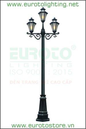 Đèn trụ sân vườn TRỤ-055 Euroto