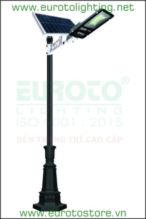 Đèn trụ sân vườn NLMT SOLAR TRỤ-092 Euroto